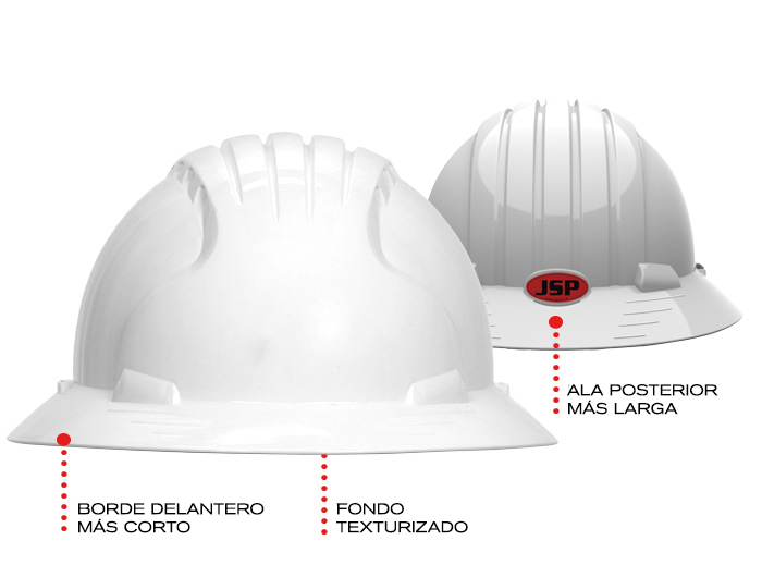 full brim style hard hat
