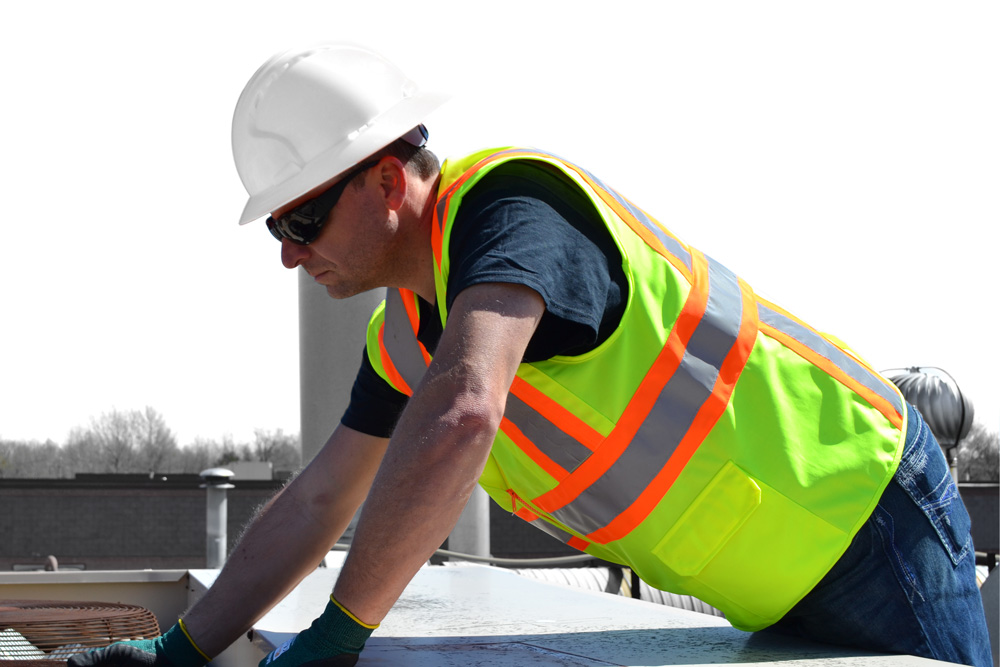 hi-visibility vest